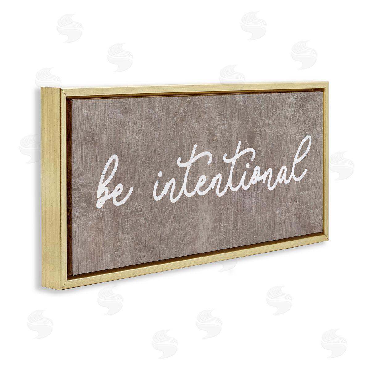Stupell Studio Be Intentional Rustic Phrase