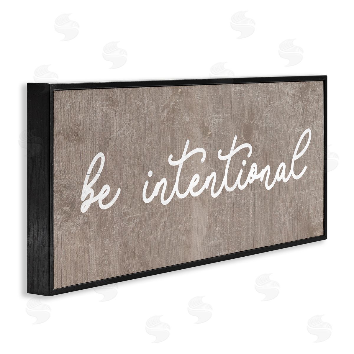 Stupell Studio Be Intentional Rustic Phrase