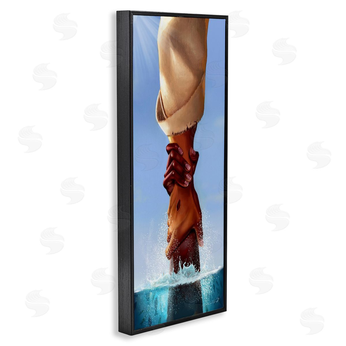 Salaam Muhammad Jesus Holding On Spiritual Hands