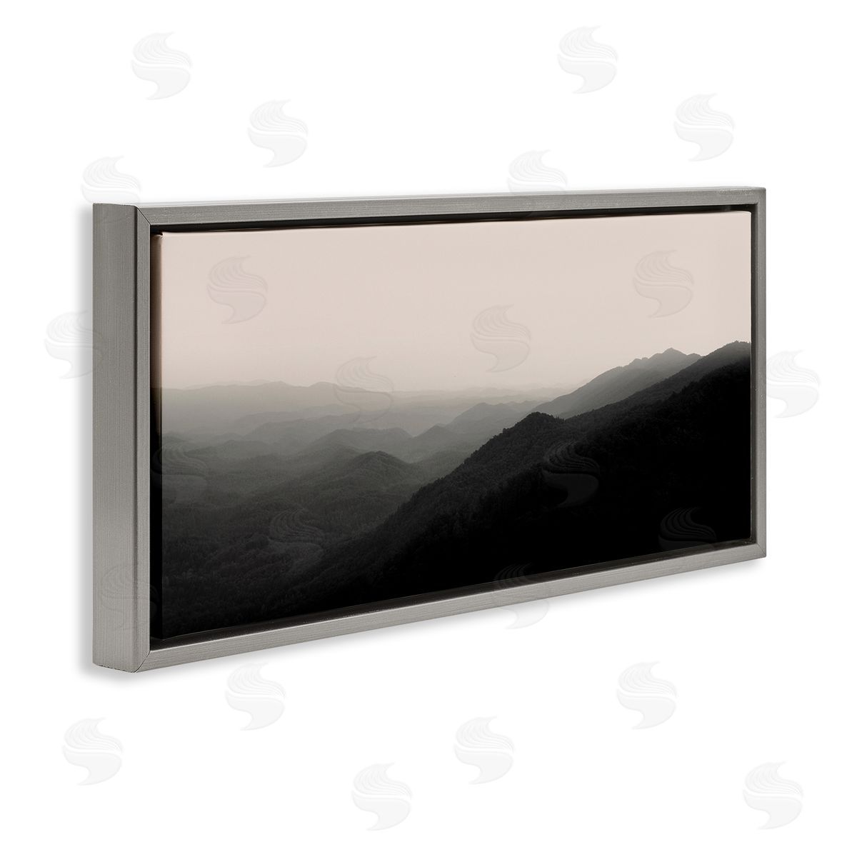 Nicholas Bell Solemn Foggy Mountain Peaks