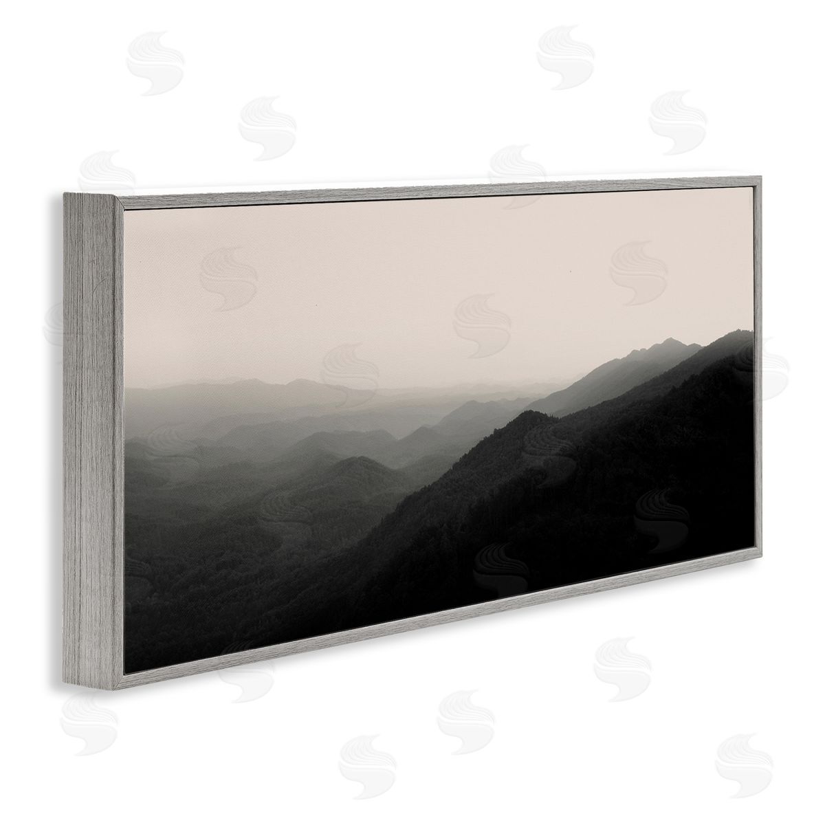 Nicholas Bell Solemn Foggy Mountain Peaks