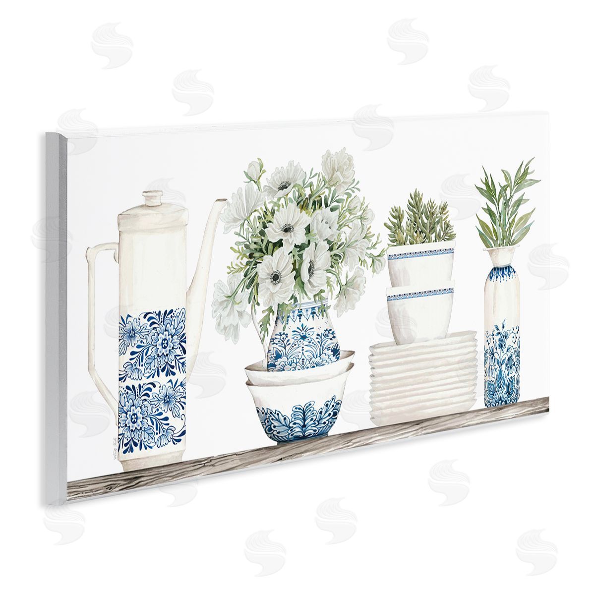 Cindy Jacobs Ornate Teapot Botanical Bouquets