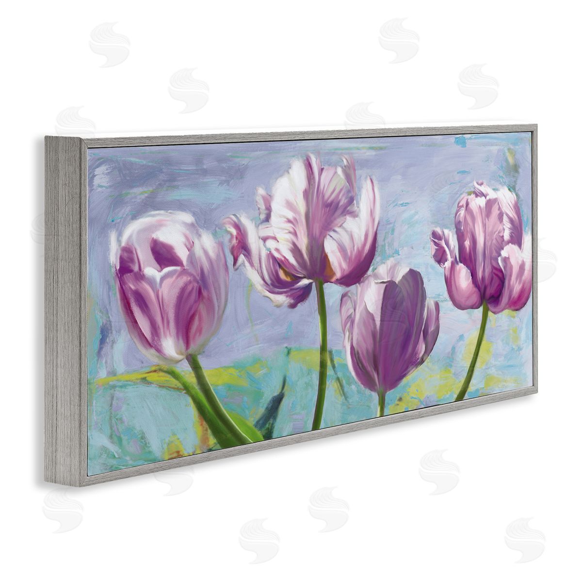 Robin Sadler Purple Irises Nature Blooms