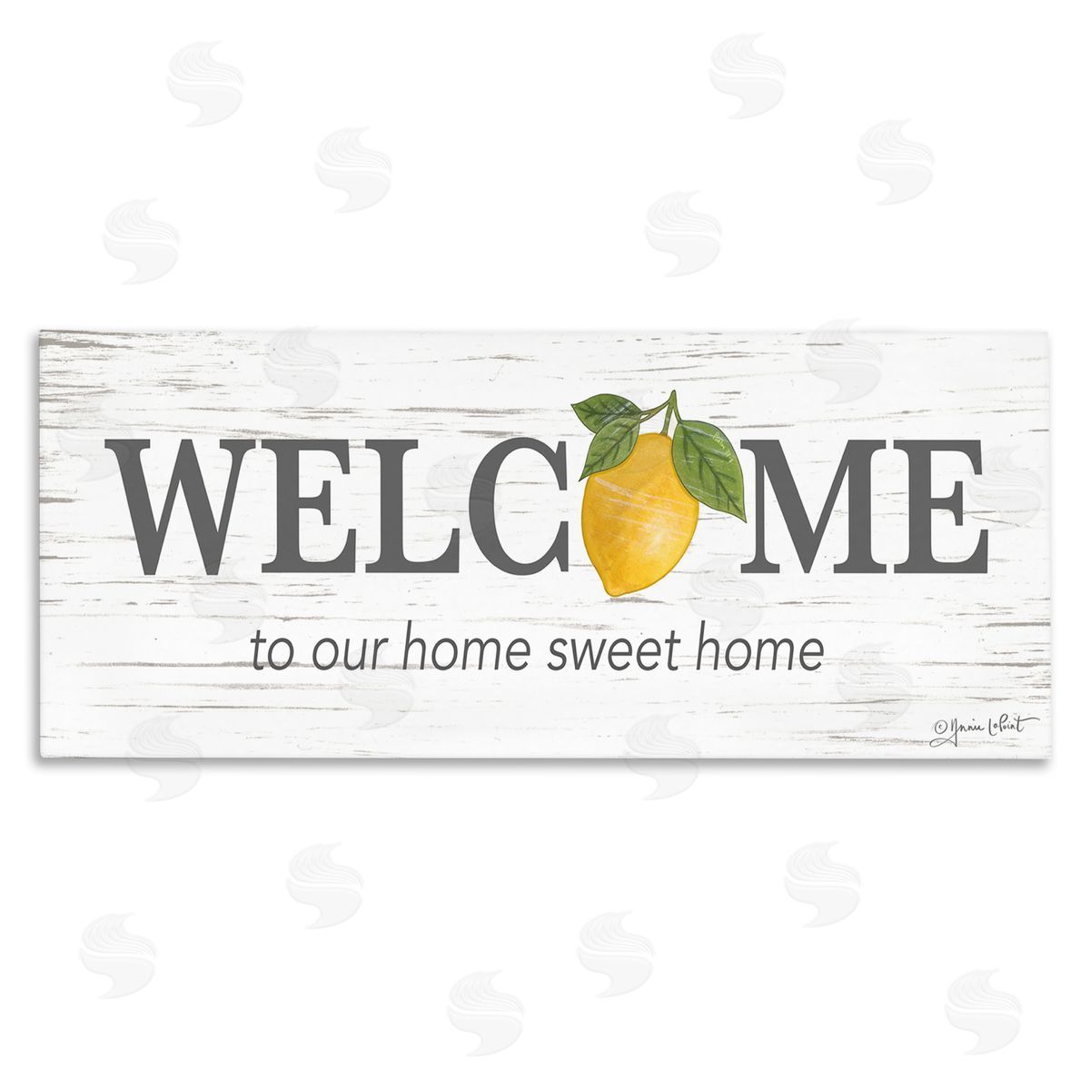Annie LaPoint Welcome Sweet Home Country Lemon