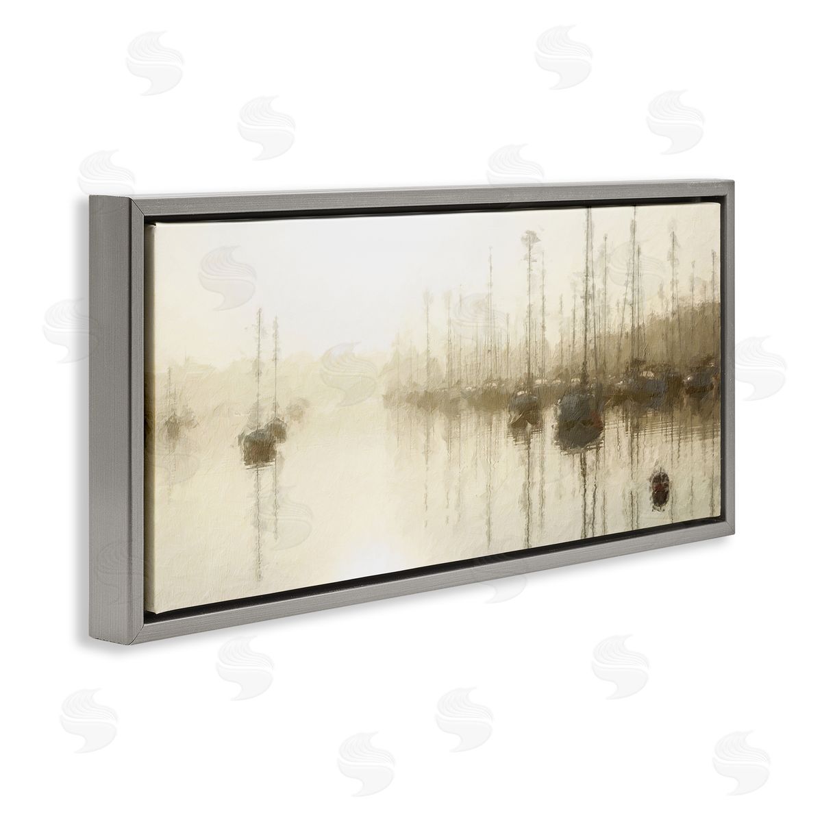 Kim Curinga Impressionist Marina Boats Reflection