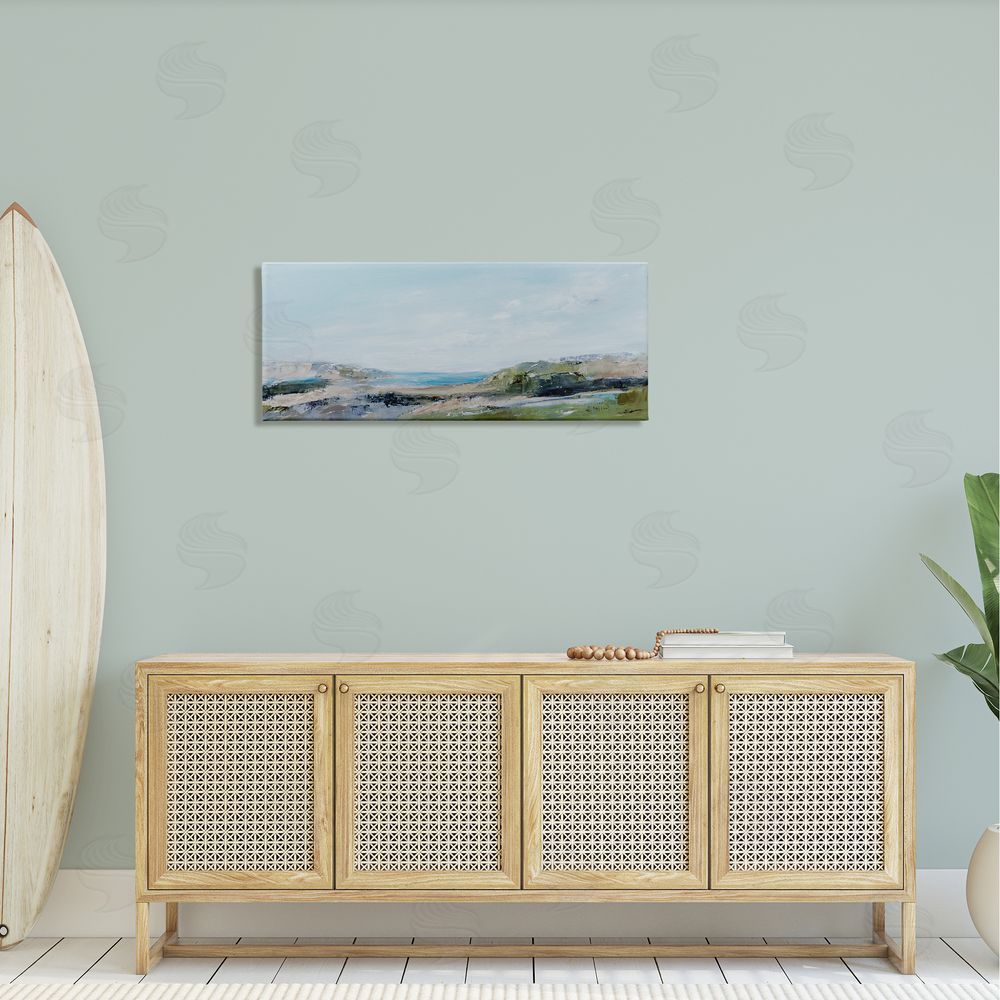 Michele Gort Abstract Coastal Cliffs Landscape