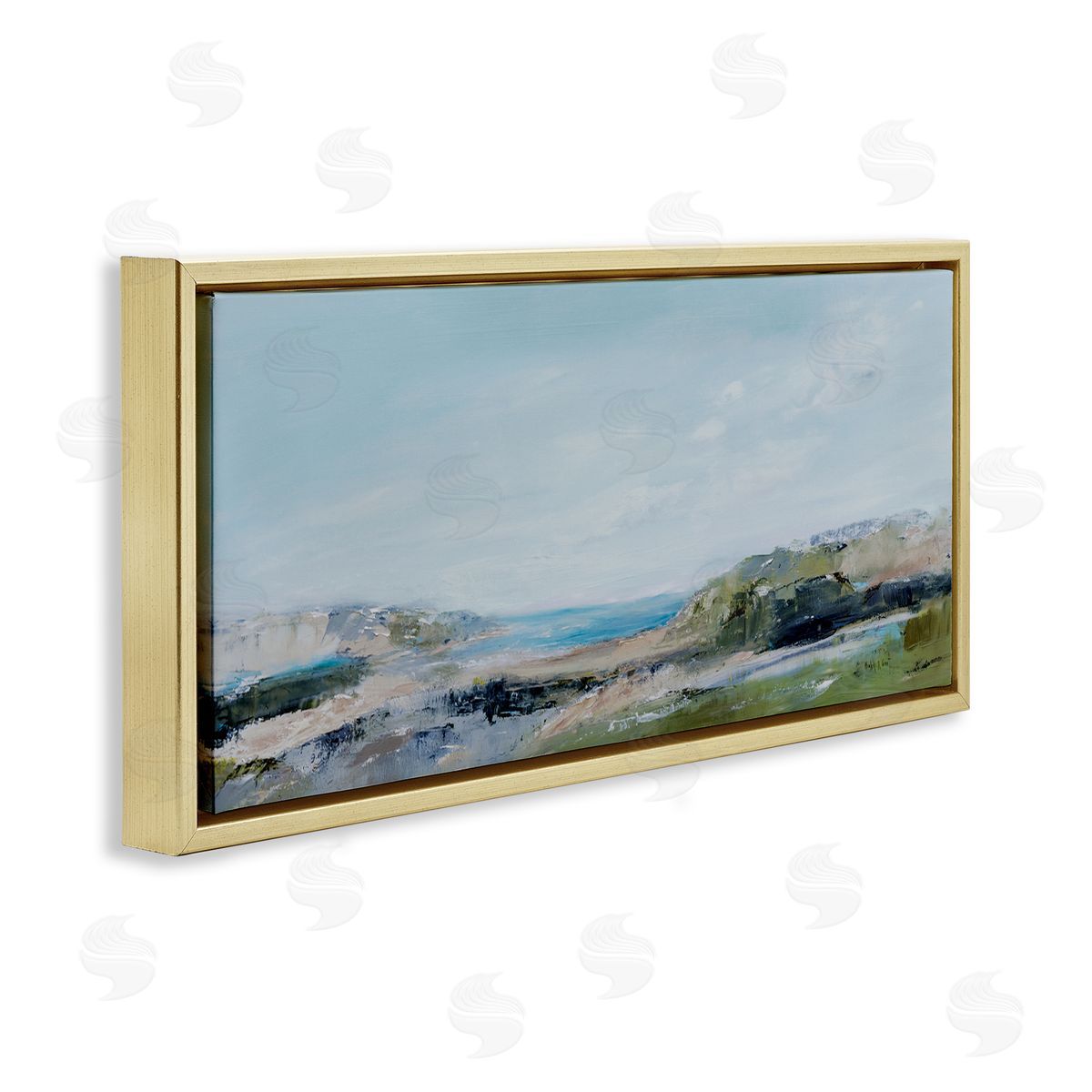 Michele Gort Abstract Coastal Cliffs Landscape