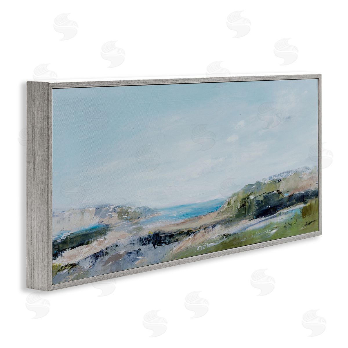 Michele Gort Abstract Coastal Cliffs Landscape