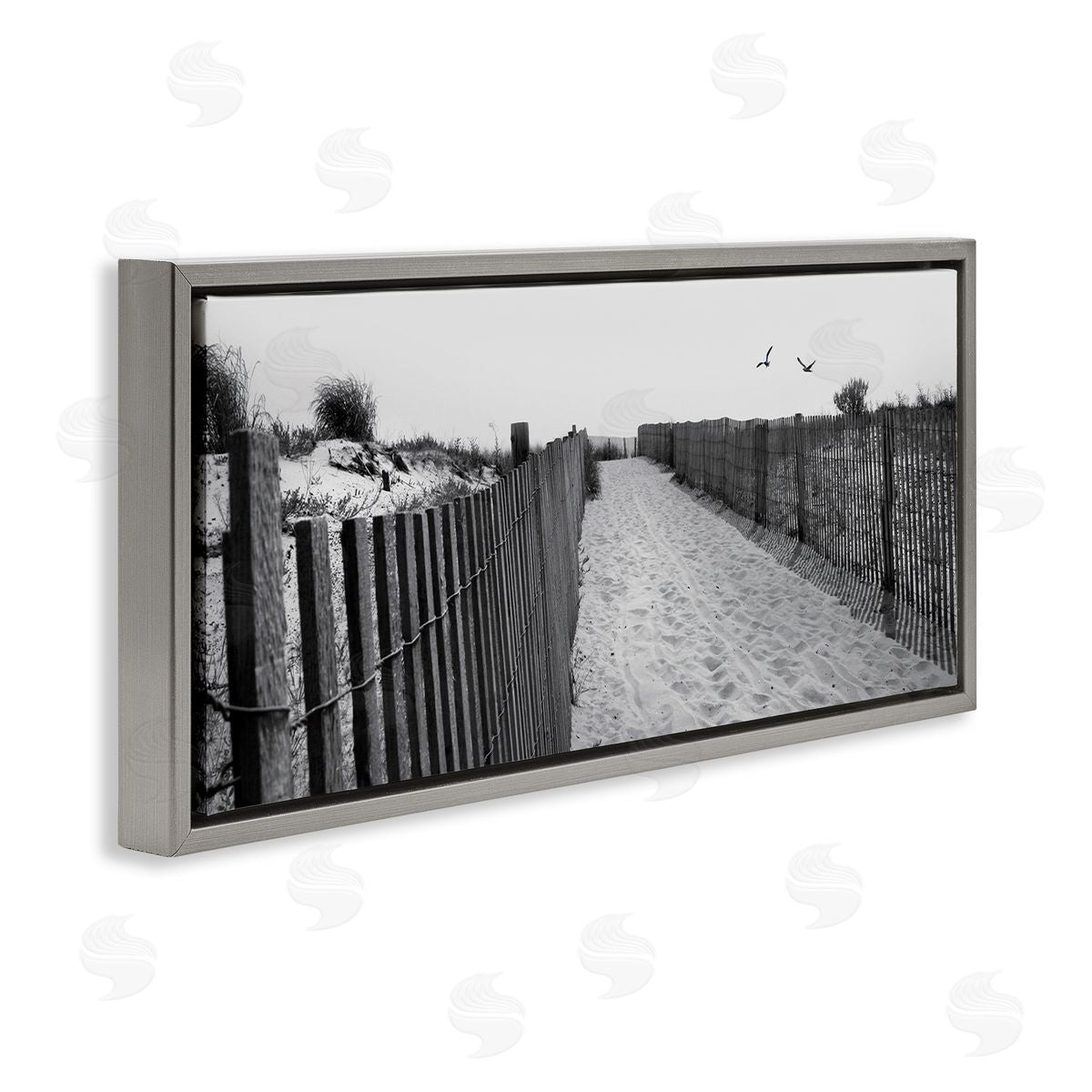 Lori Deiter Sandy Beach Boardwalk Overhead Seagulls