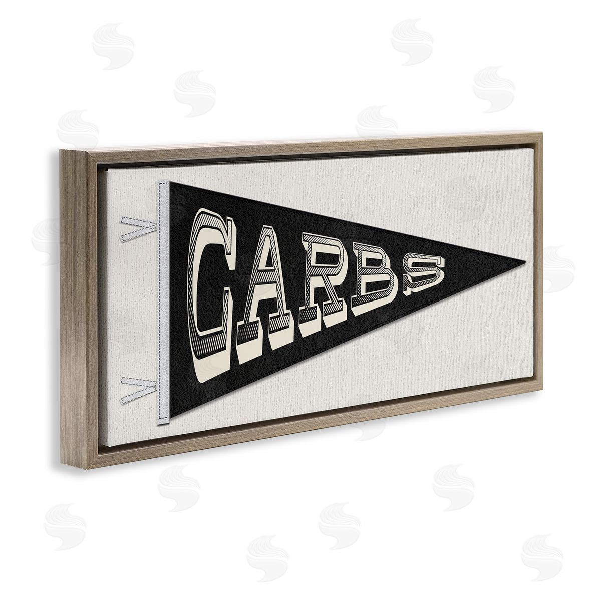 Stupell Studio Carbs Pennant Banner Kitchen