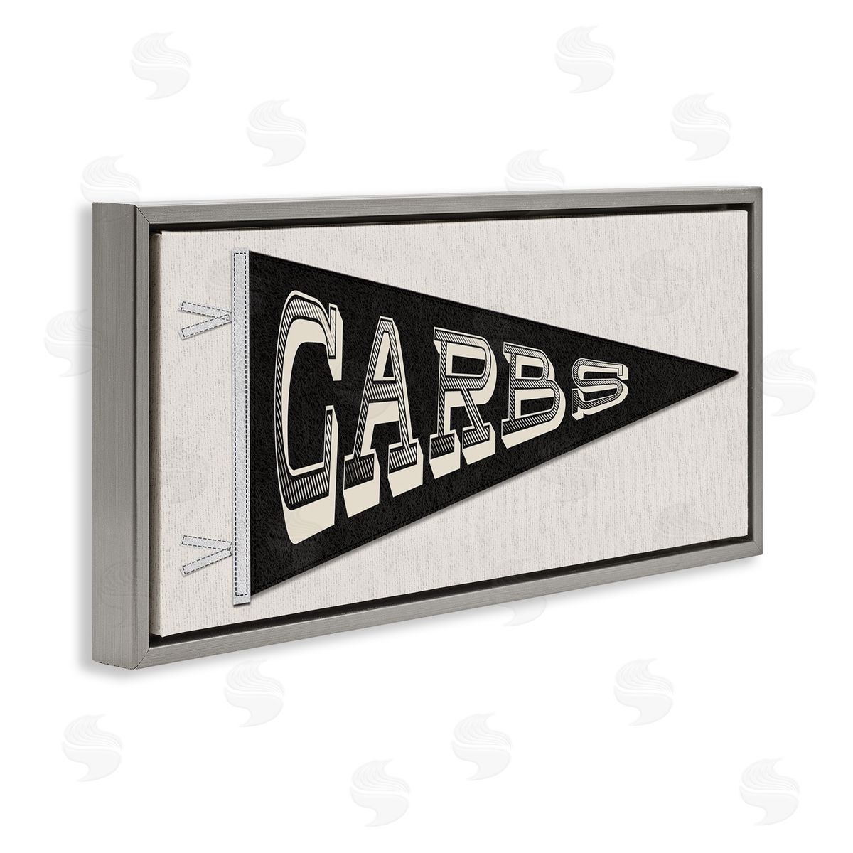 Stupell Studio Carbs Pennant Banner Kitchen