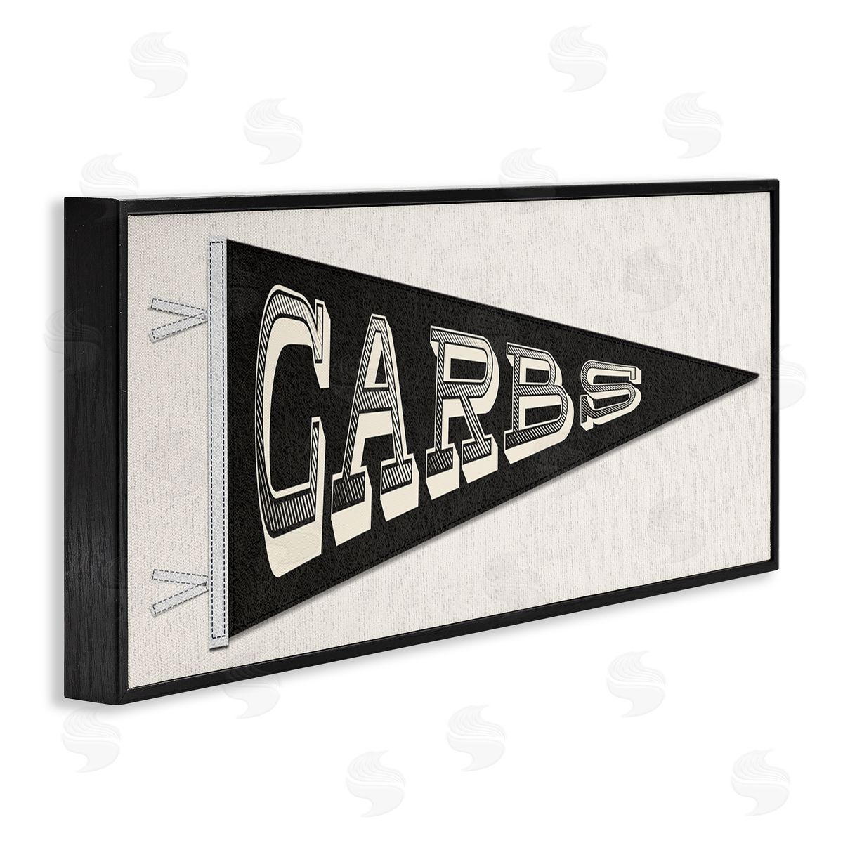 Stupell Studio Carbs Pennant Banner Kitchen