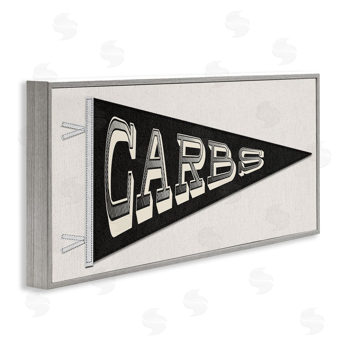 Stupell Studio Carbs Pennant Banner Kitchen
