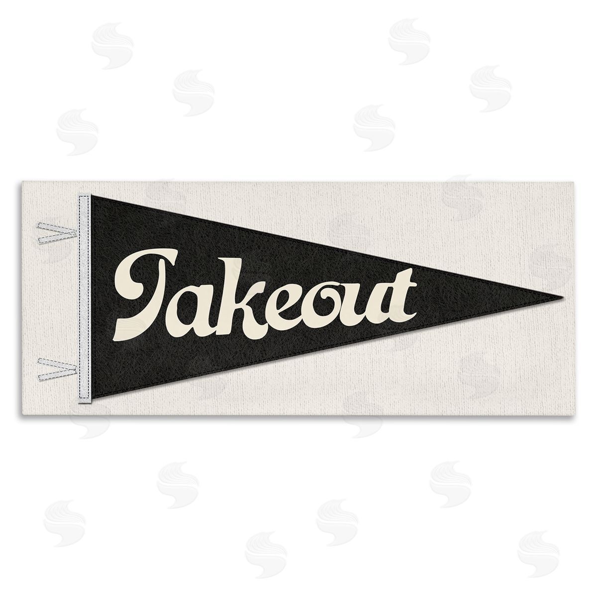 Stupell Studio Kitchen Takeout Pennant Banner Shape