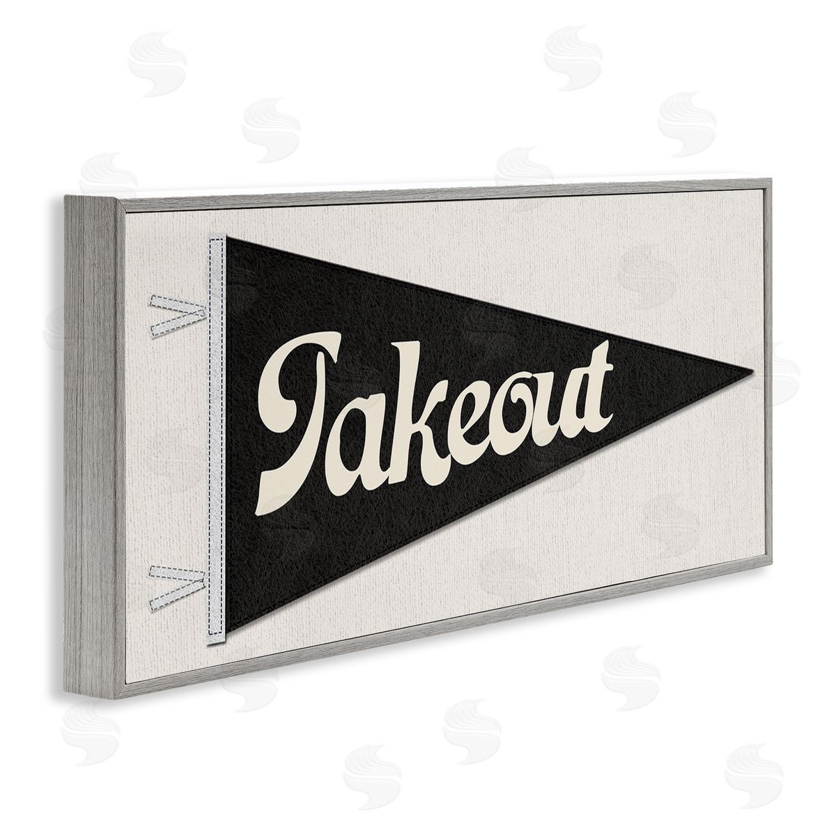 Stupell Studio Kitchen Takeout Pennant Banner Shape