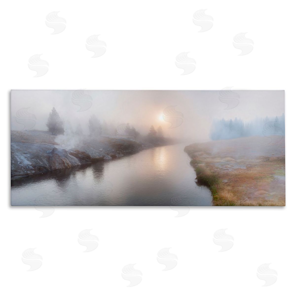 Lena Owens Foggy River at Dawn