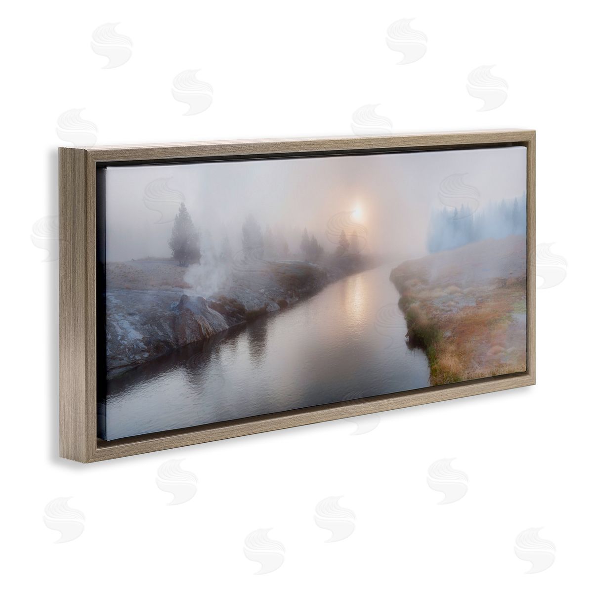 Lena Owens Foggy River at Dawn