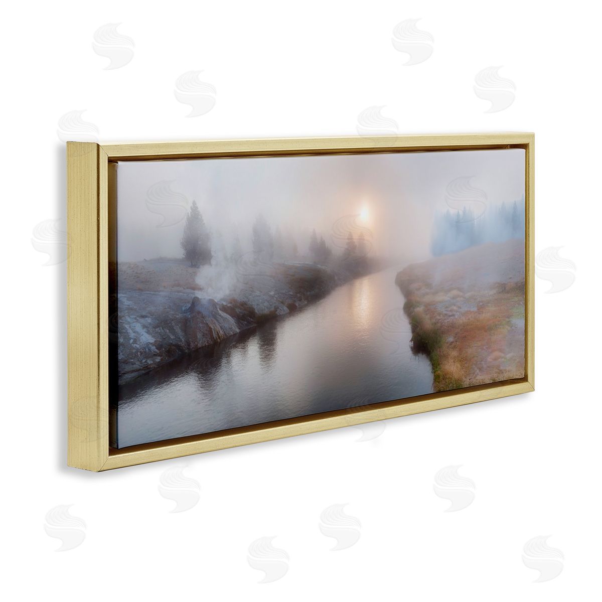 Lena Owens Foggy River at Dawn