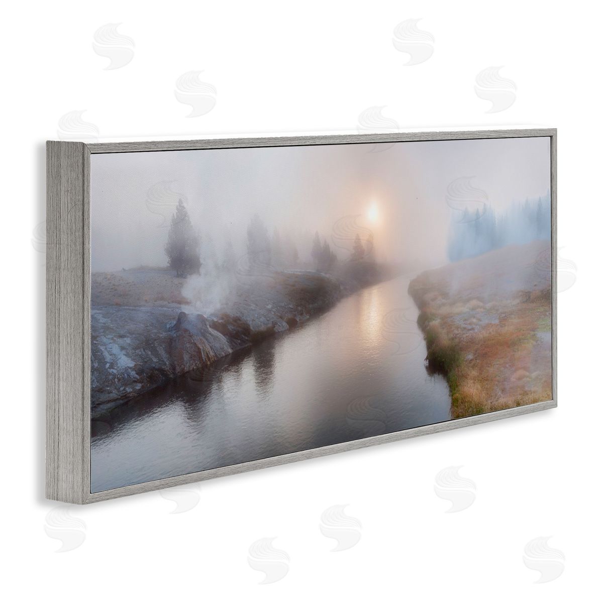 Lena Owens Foggy River at Dawn