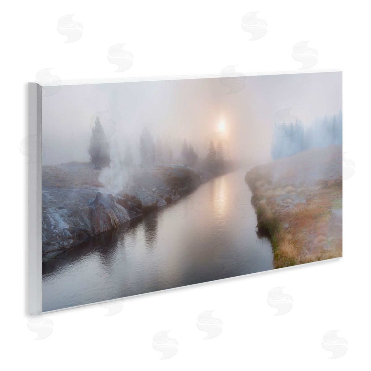 Lena Owens Foggy River at Dawn