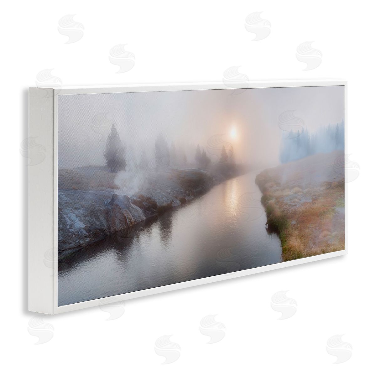 Lena Owens Foggy River at Dawn