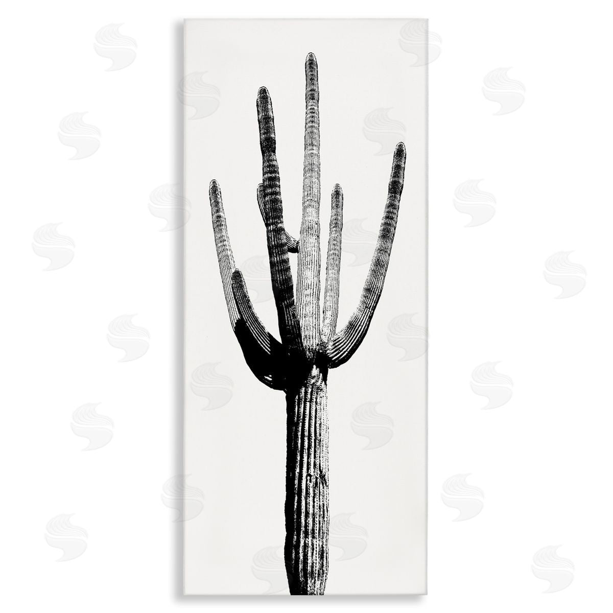 Mia Jensen Modern Grey Cactus