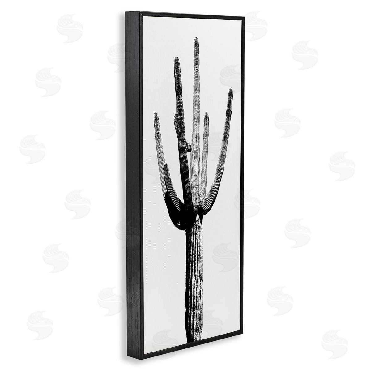 Mia Jensen Modern Grey Cactus
