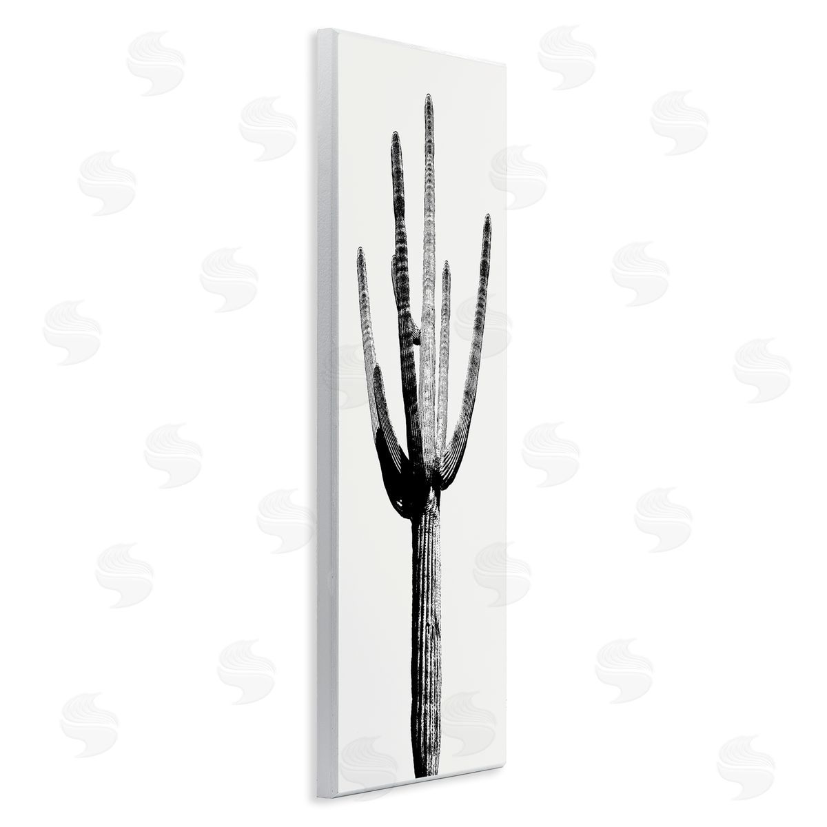 Mia Jensen Modern Grey Cactus
