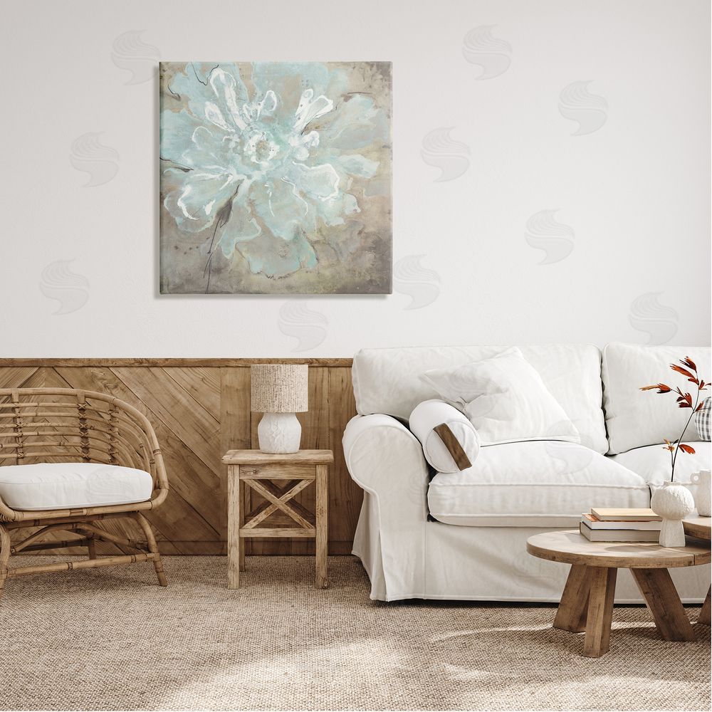 Liz Jardine Abstract Country Flower Canvas Wall Art in Room