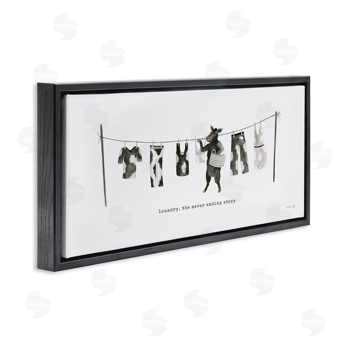 Cindy Jacobs Cow Doing Laundry