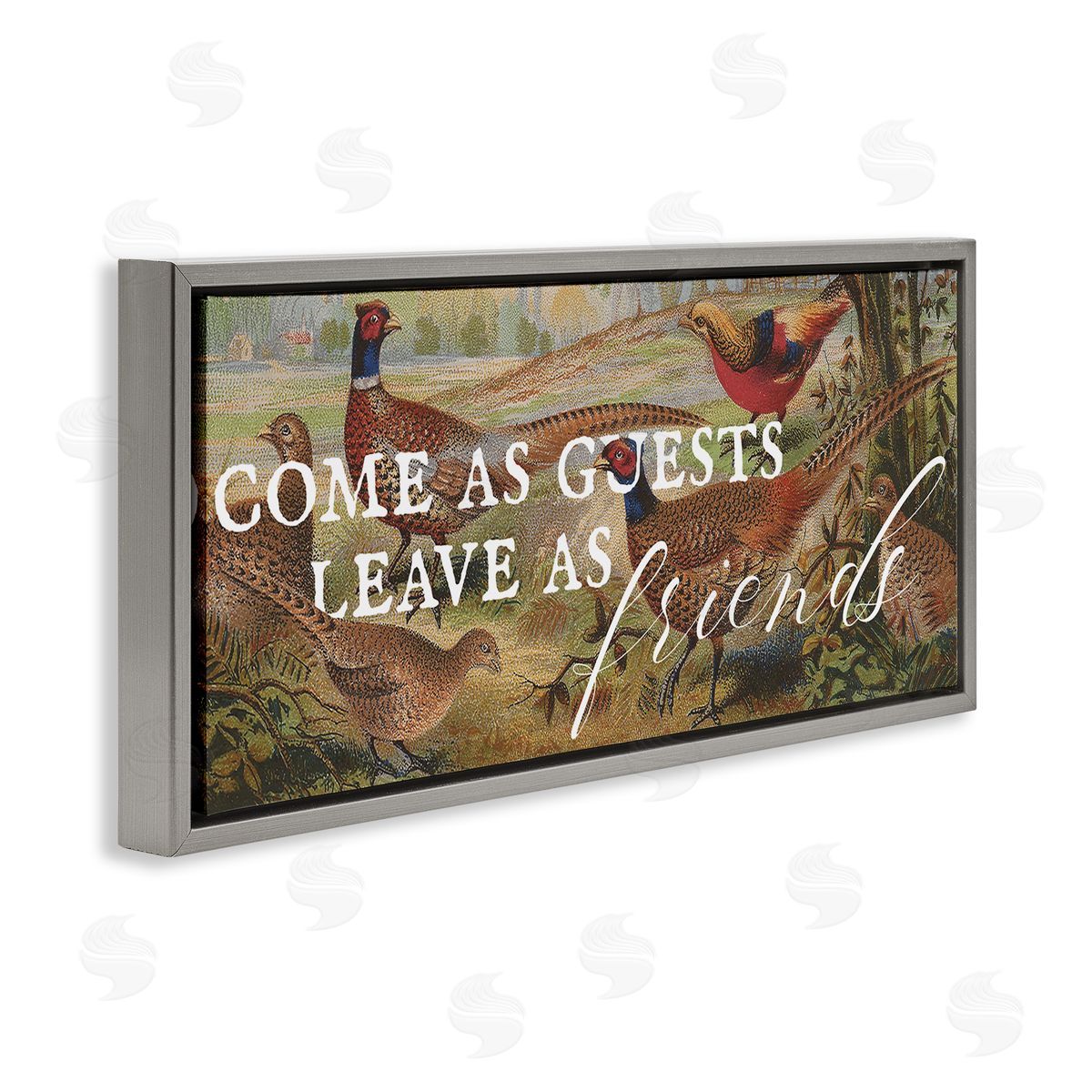 Stupell Studio Guests & fr_sideiends Landscape