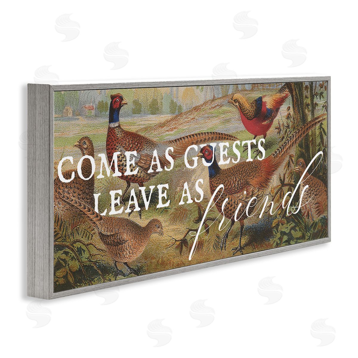 Stupell Studio Guests & fr_sideiends Landscape