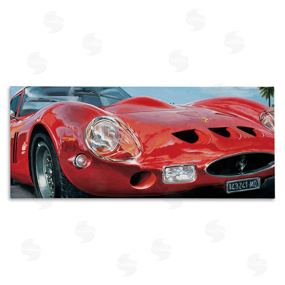 fr_sideancis Brook Red Sports Car on Road