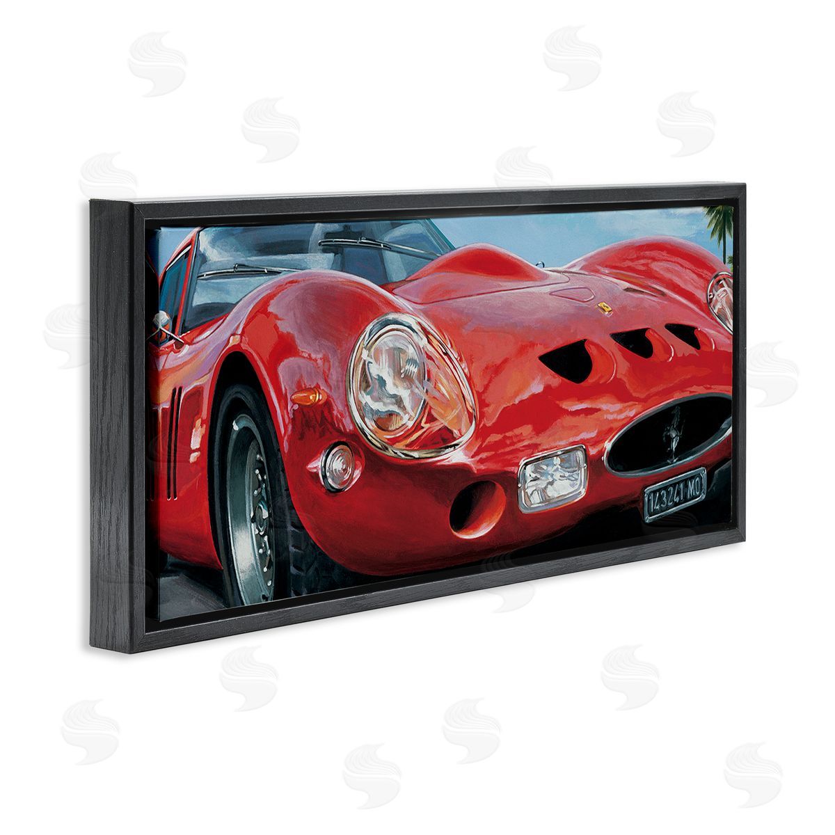 fr_sideancis Brook Red Sports Car on Road