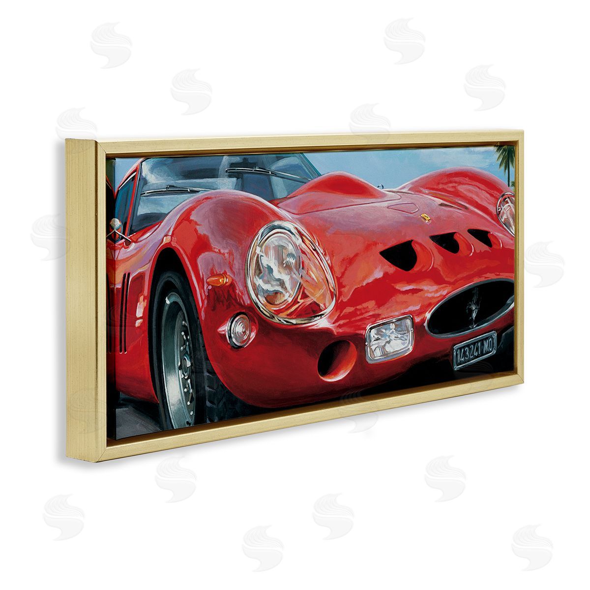 fr_sideancis Brook Red Sports Car on Road