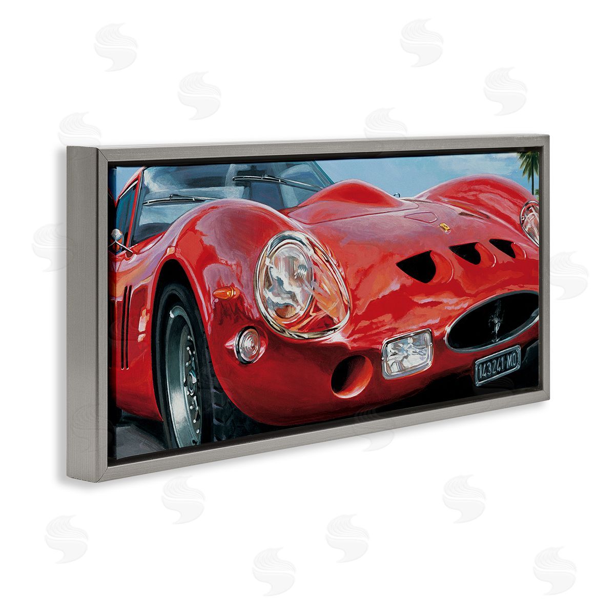 fr_sideancis Brook Red Sports Car on Road