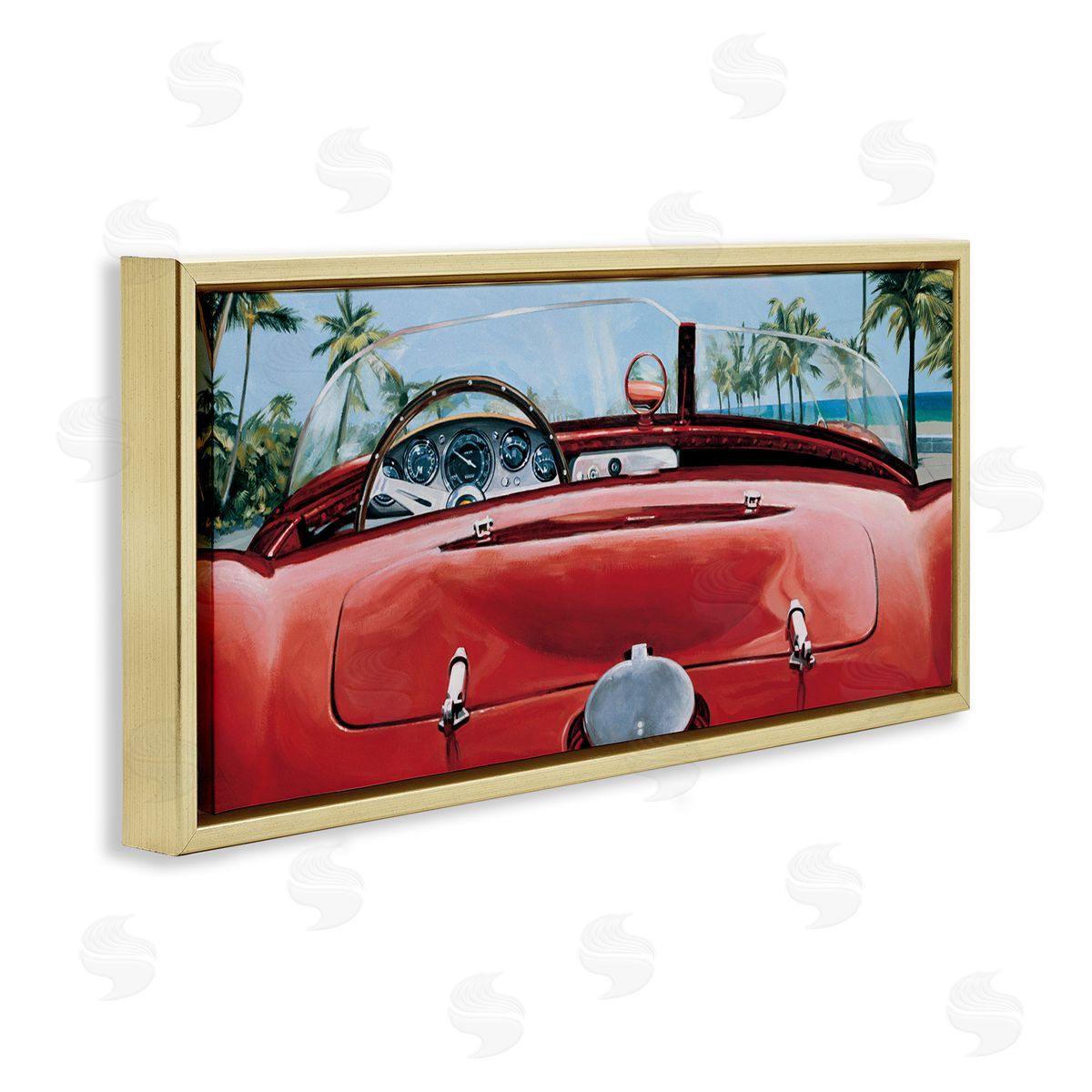 fr_sideancis Brook Tropical Red Antique Car