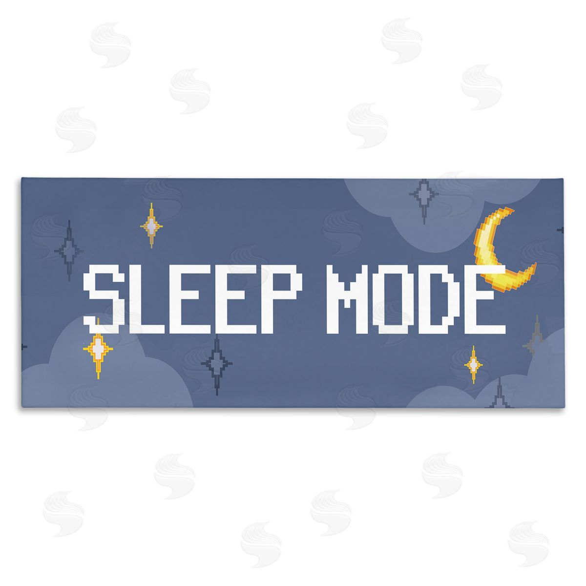 Stupell Studio Sleep Mode Pixel Phrase
