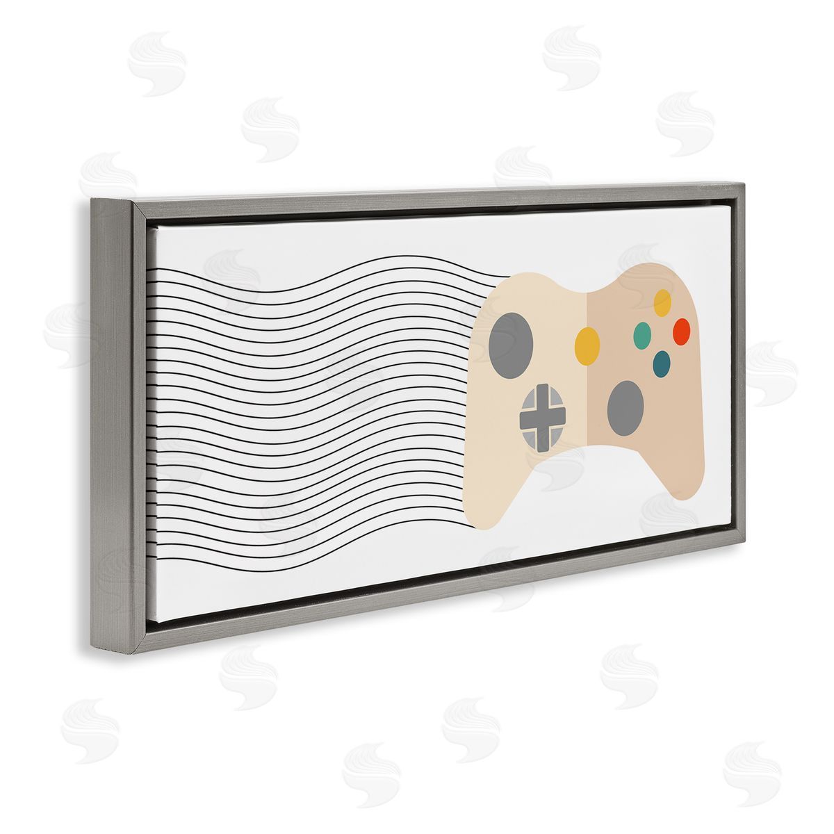 Stupell Studio Gaming Controller Pattern