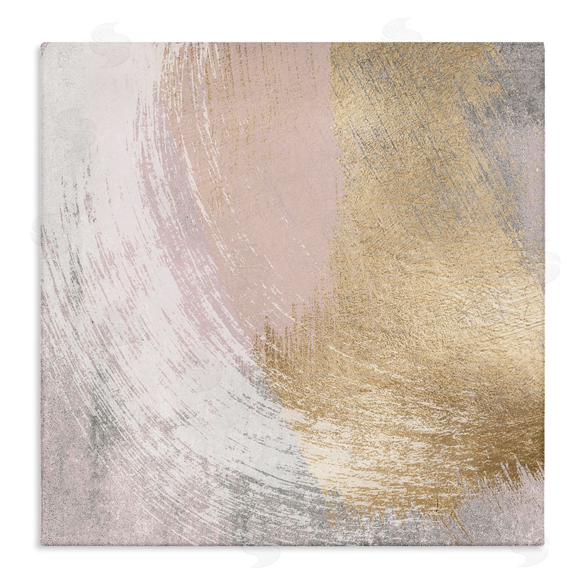 LSR Design Studio Glam & Pink Abstract Stretched Canvas Wall Art Print