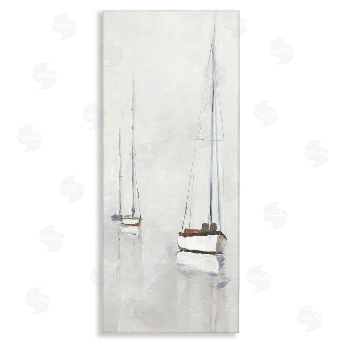 Ethan Harper Muted Sailboats Painting