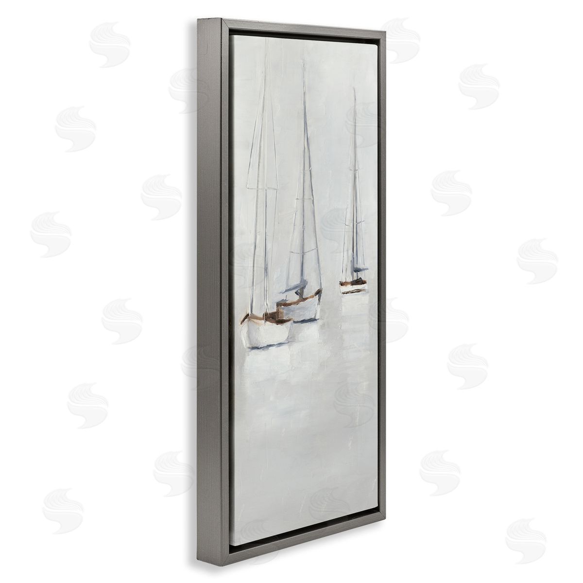 Ethan Harper Grey Sailboats Trio