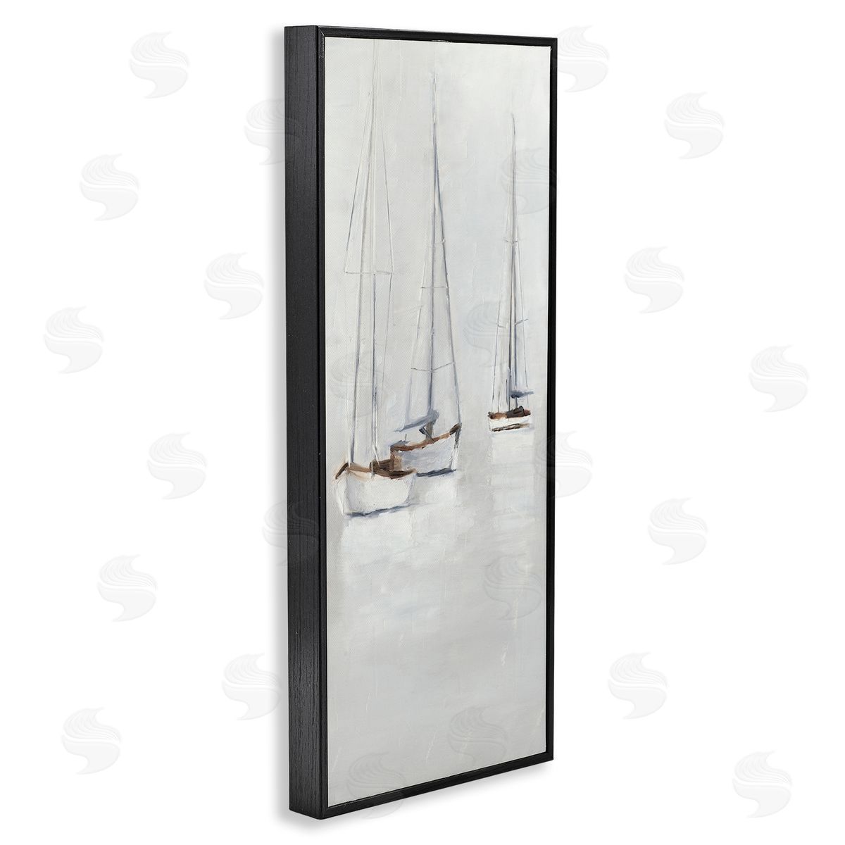 Ethan Harper Grey Sailboats Trio