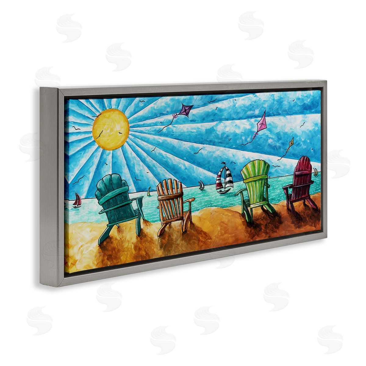 Megan Duncanson Kites Flying on Beach