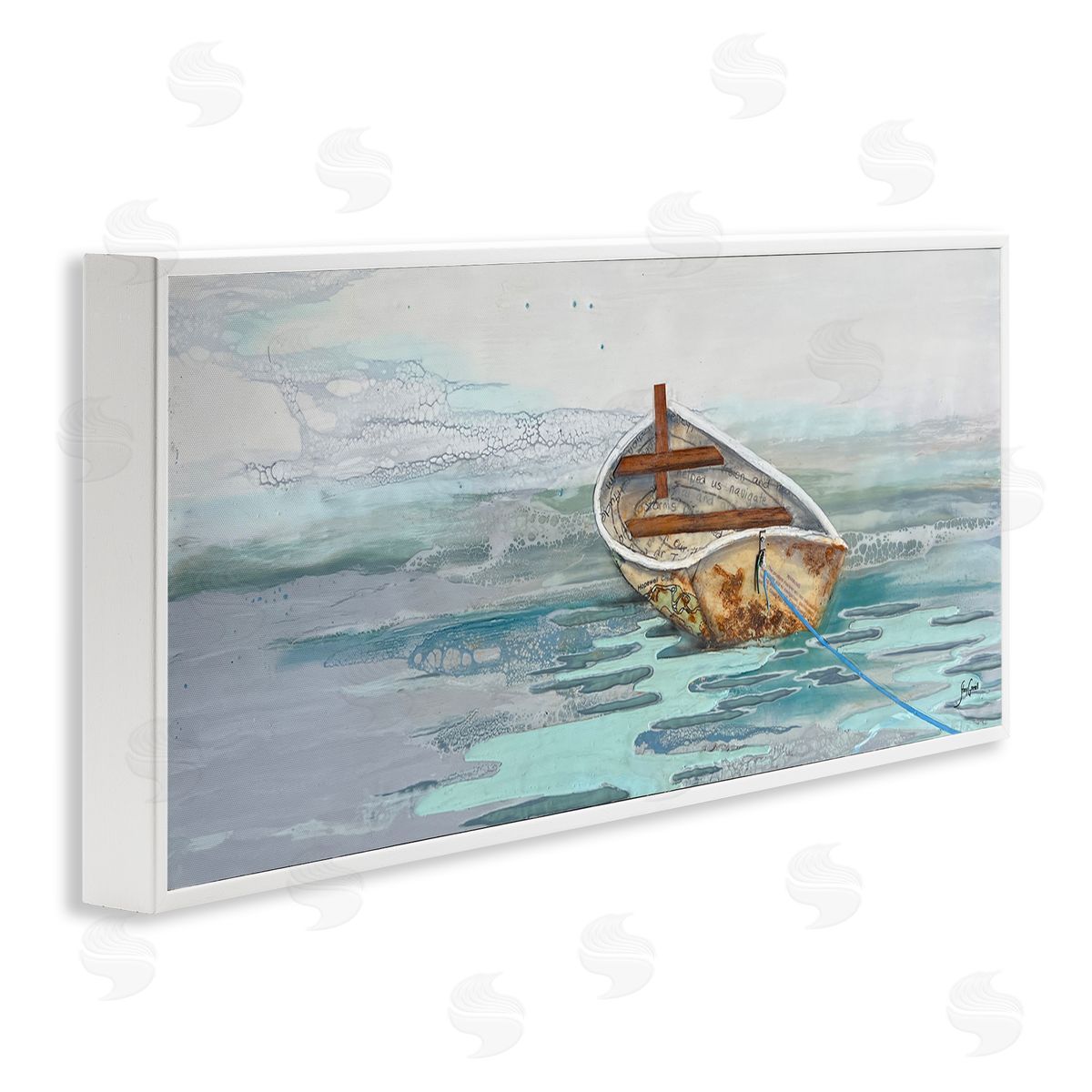 Stacy Gresell Dinghy Boat Painting