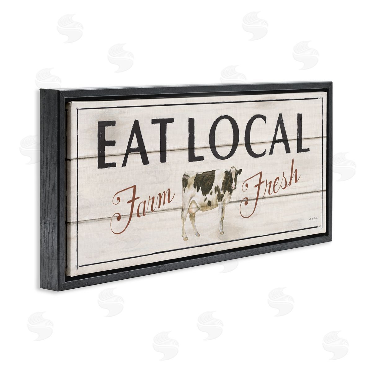 James Wiens Rustic Eat Local Phrase