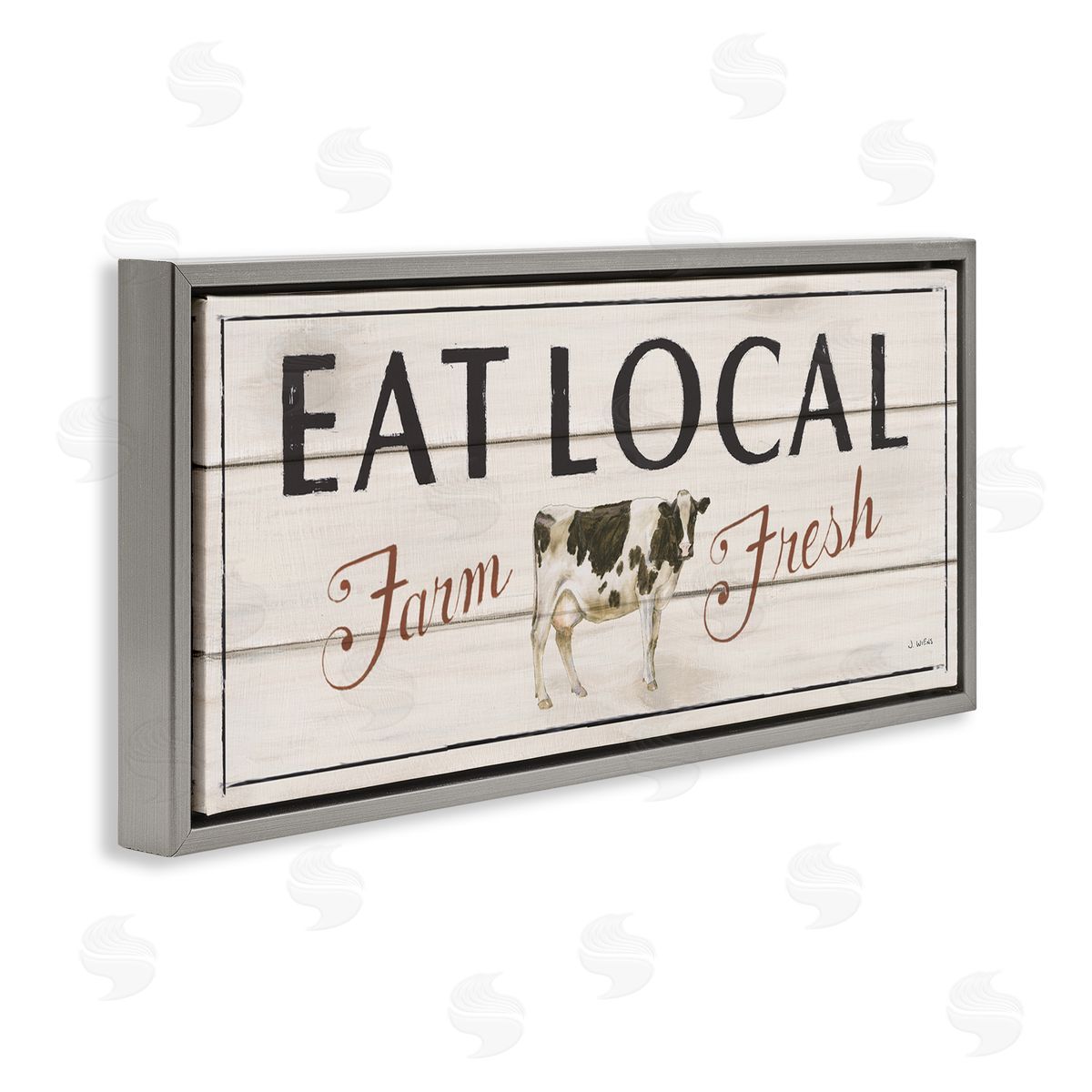 James Wiens Rustic Eat Local Phrase