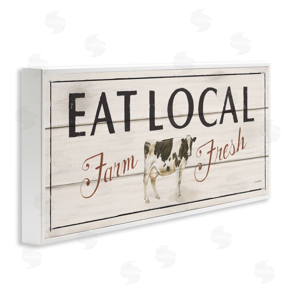 James Wiens Rustic Eat Local Phrase