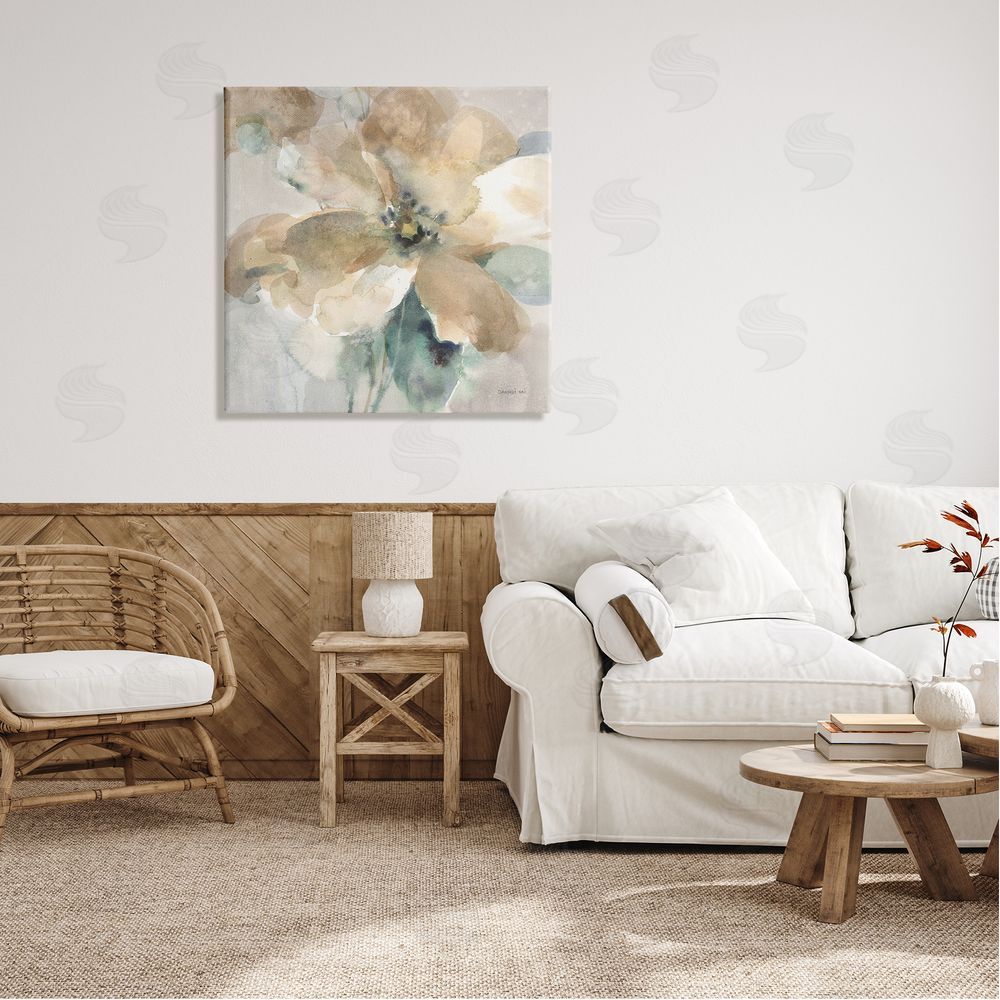 Danhui Nai Abstract Flower Petals Canvas Wall Art in Room