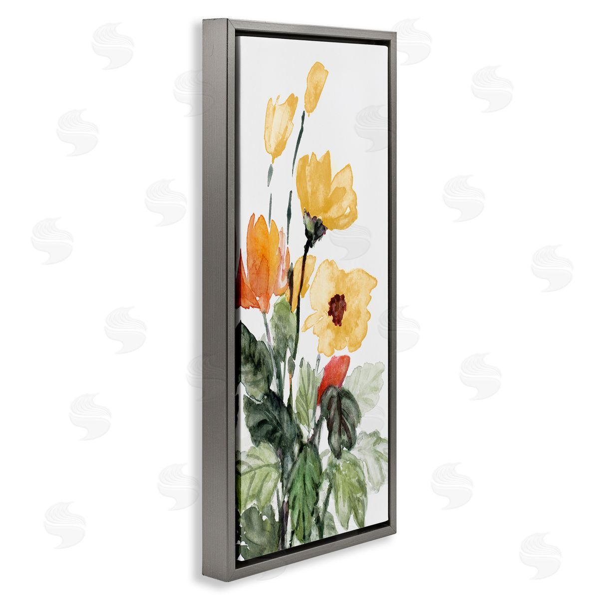 Lanie Loreth Yellow Abstract Poppies